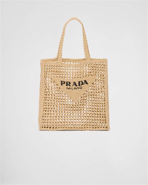 prada shopping tote.